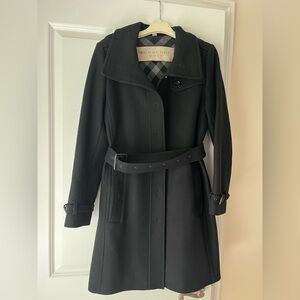 Burberry Brit Women's Black Trench Coat